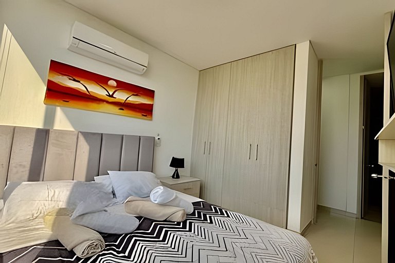 Bello Apartamento Samaria Club 53 con Vista al Mar