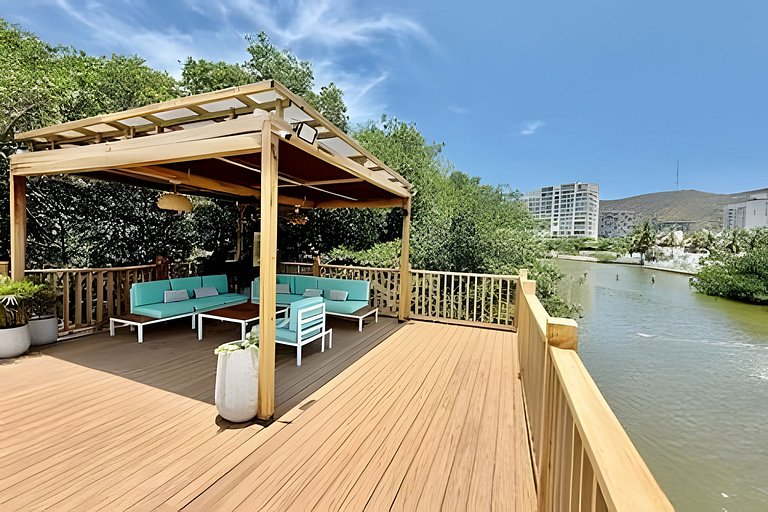 Bello Apartamento Samaria Club 20 con Vista al Mar