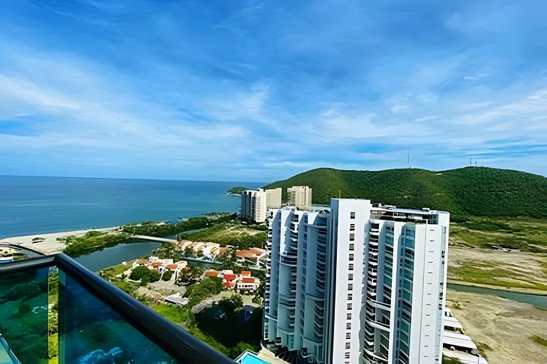Bello Apartamento Samaria Club 20 con Vista al Mar