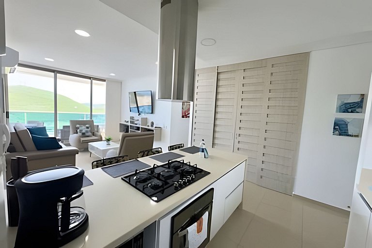 Bello Apartamento Samaria Club 20 con Vista al Mar