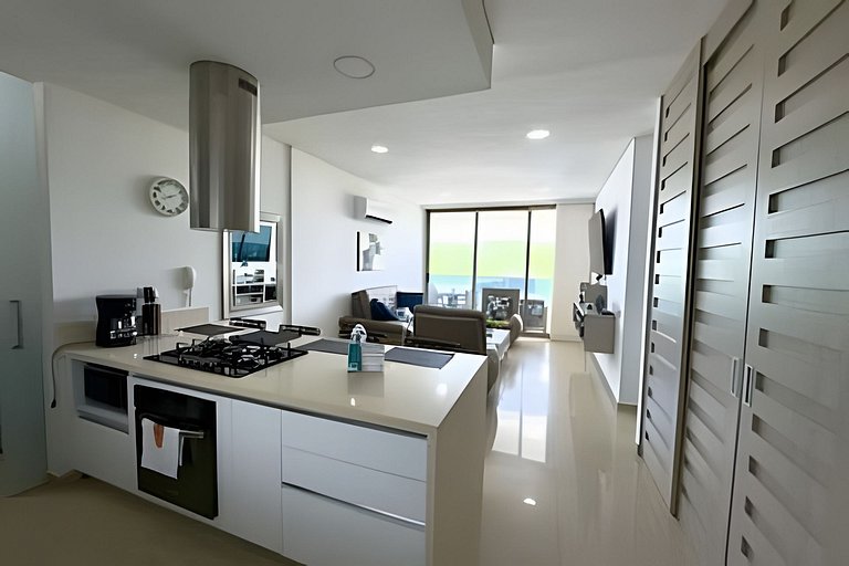 Bello Apartamento Samaria Club 20 con Vista al Mar