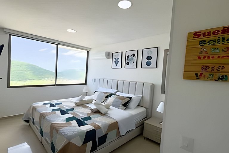 Bello Apartamento Samaria Club 20 con Vista al Mar