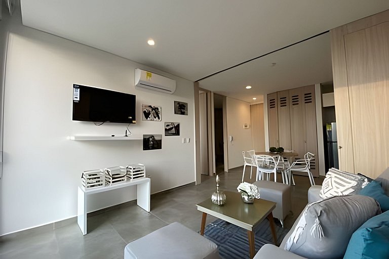 Apartamento lujoso  a dos cuadras de la  playa