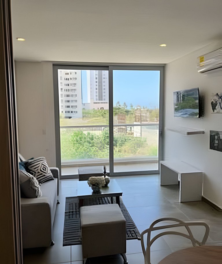 Apartamento lujoso  a dos cuadras de la  playa