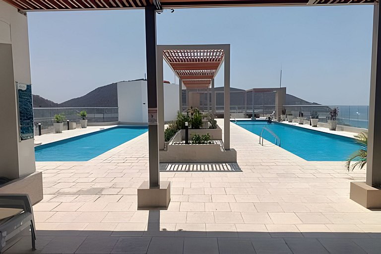 Apartamento lujoso  a dos cuadras de la  playa