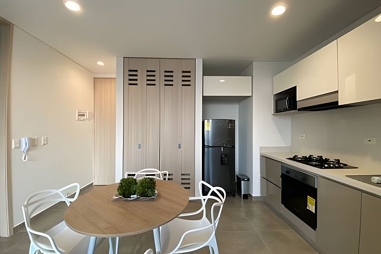 Apartamento lujoso  a dos cuadras de la  playa