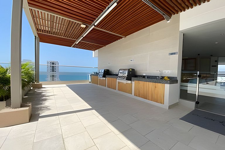 Apartamento lujoso  a dos cuadras de la  playa