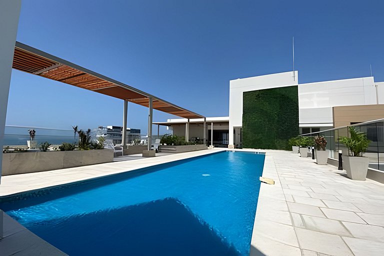 Apartamento lujoso  a dos cuadras de la  playa
