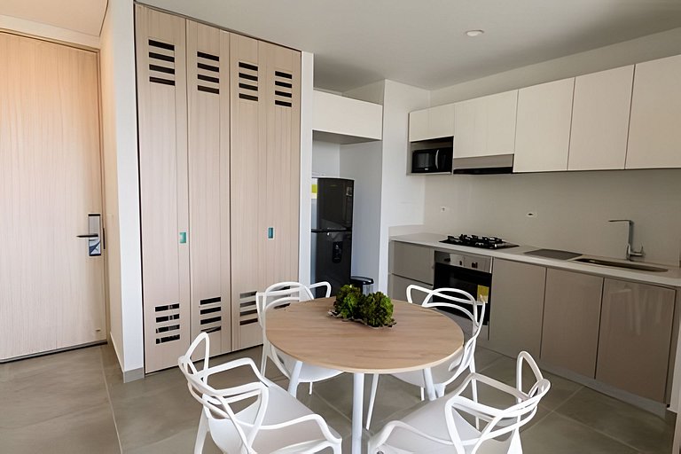 Apartamento lujoso  a dos cuadras de la  playa