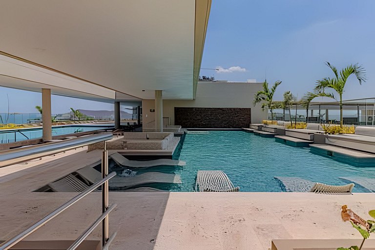 Linda Suite Bello Horizonte RM 135 Cerca al Mar