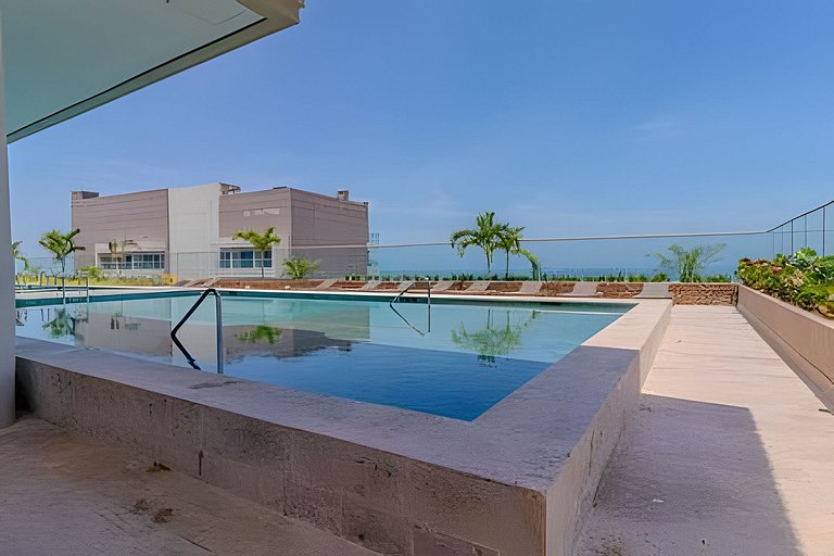 Linda Suite Bello Horizonte RM 135 Cerca al Mar