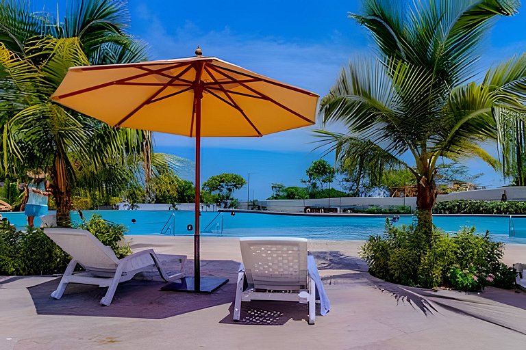 Bello Apartamento con Vista al Mar SM T1-168