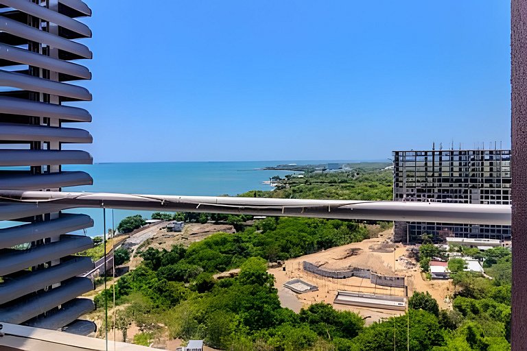 Bello Apartamento con Vista al Mar SM T1-168