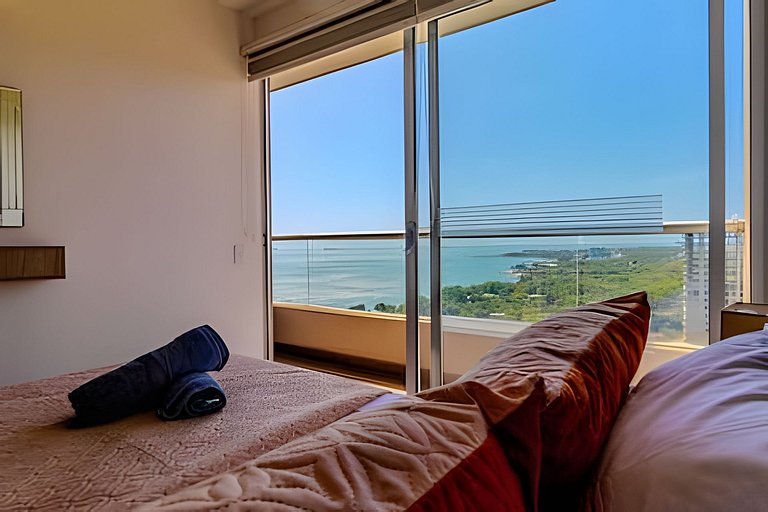 Bello Apartamento con Vista al Mar SM T1-168