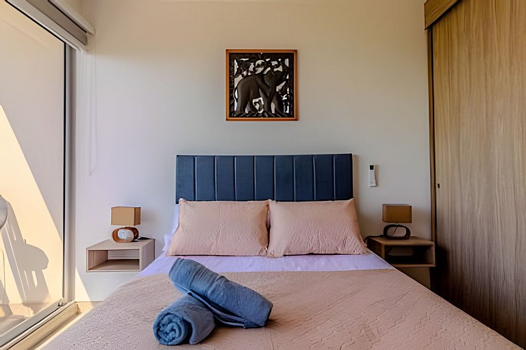 Bello Apartamento con Vista al Mar SM T1-168