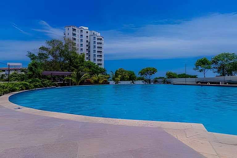 Bello Apartamento con Vista al Mar SM T1-168