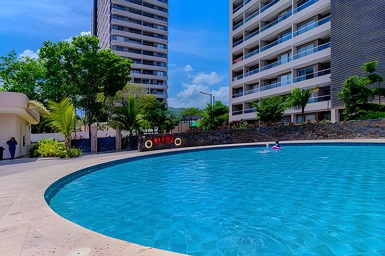 Bello Apartamento con Vista al Mar SM T1-168