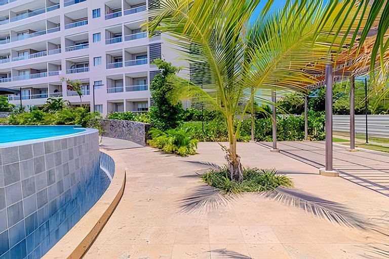 Bello Apartamento con Vista al Mar SM T1-168