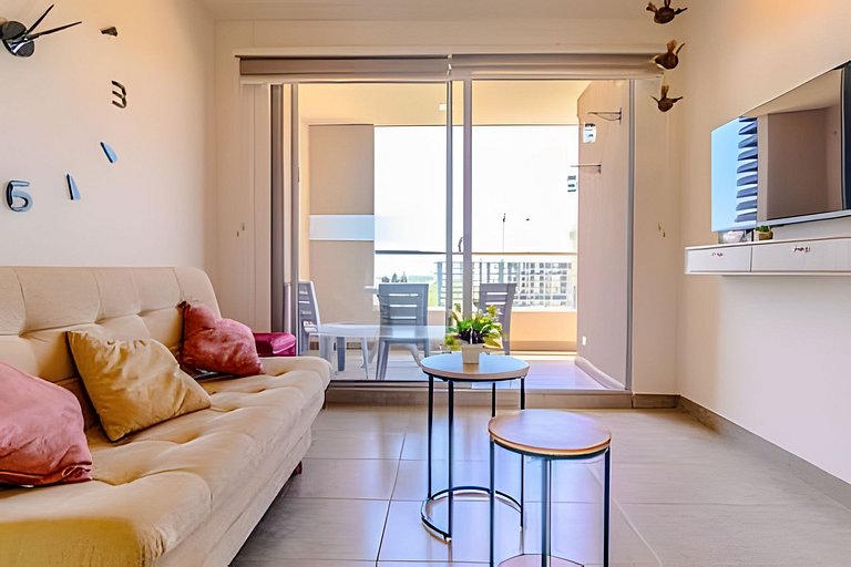 Bello Apartamento con Vista al Mar SM T1-168