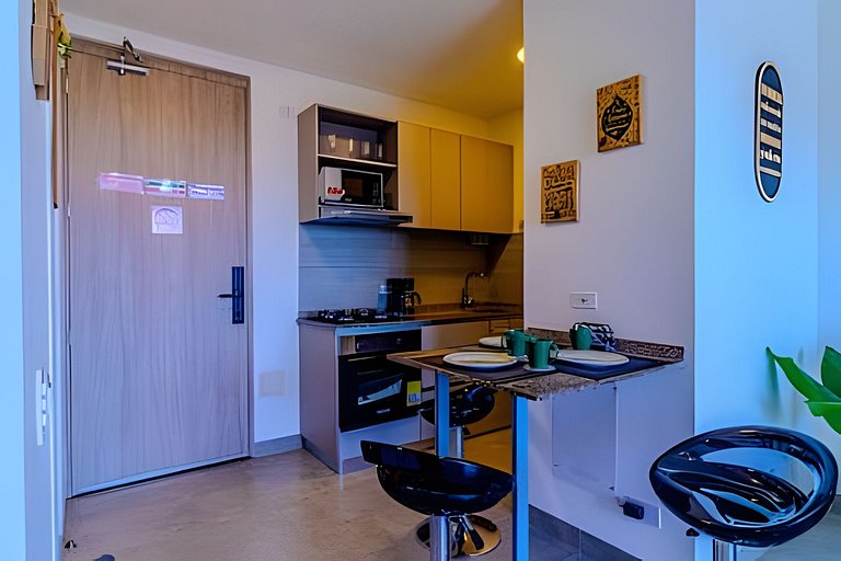 Bello Apartamento con Vista al Mar SM T1-168