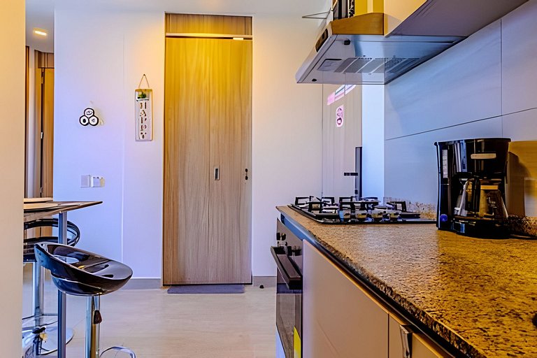 Bello Apartamento con Vista al Mar SM T1-168