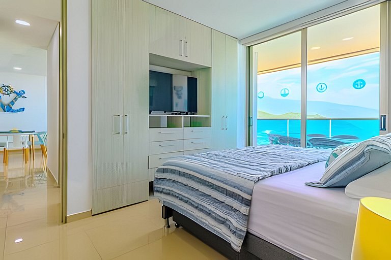 Bello Apartamento Samaria Club 196 Vista al Mar