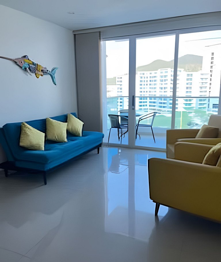 Hermoso y cómodo Apartamento Reserva del Mar 378