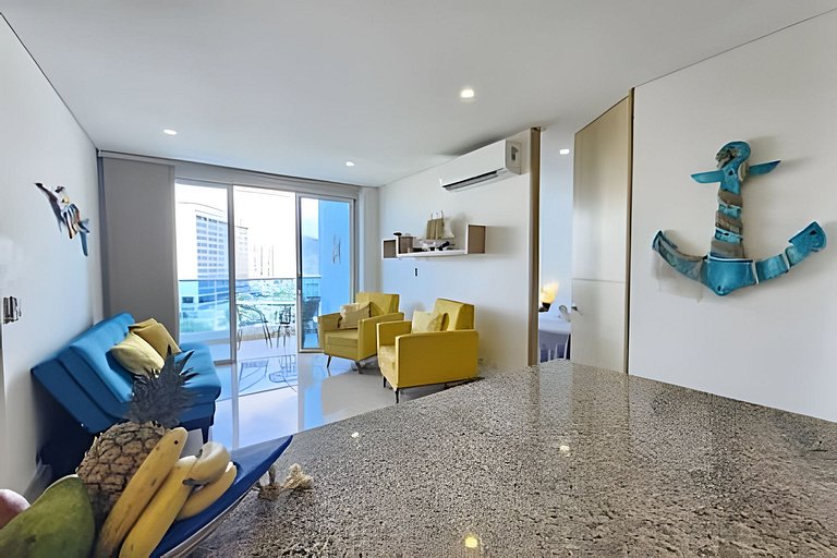 Hermoso y cómodo Apartamento Reserva del Mar 378