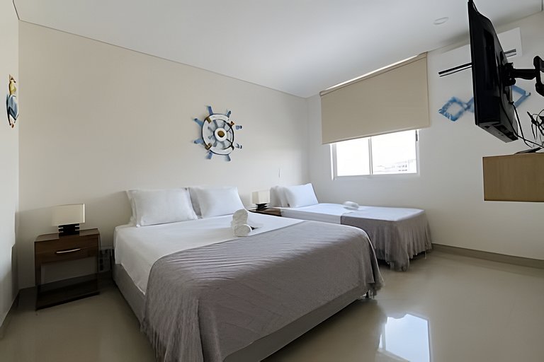 Hermoso y cómodo Apartamento Reserva del Mar 378