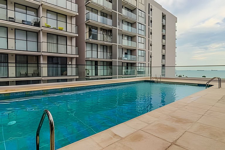 Bello Apartment Salinas 85 Piscina y Vista al Mar