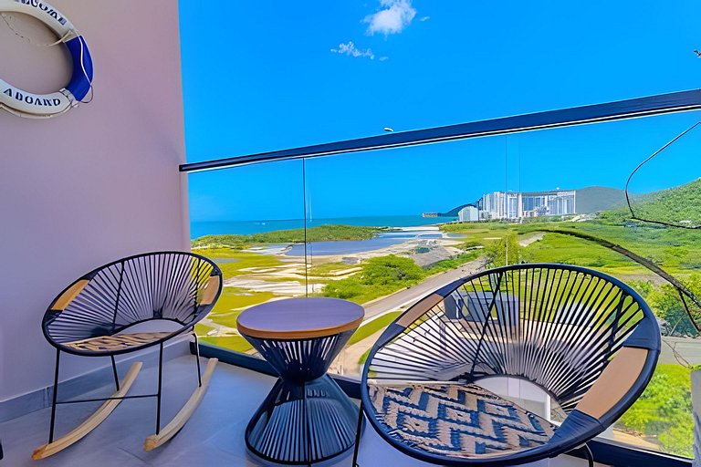 Bello Apartment Salinas 85 Piscina y Vista al Mar