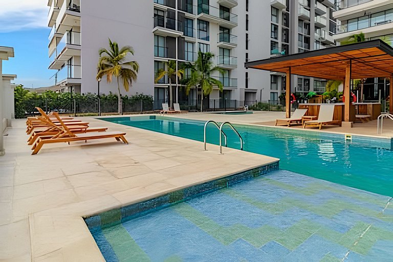 Bello Apartment Salinas 85 Piscina y Vista al Mar
