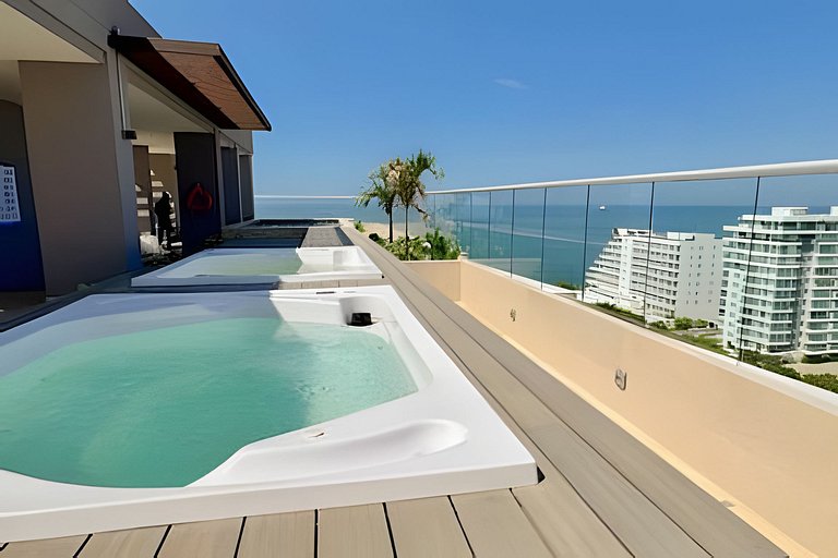 Bella Suite Playa Dormida 82S piscina vista al mar
