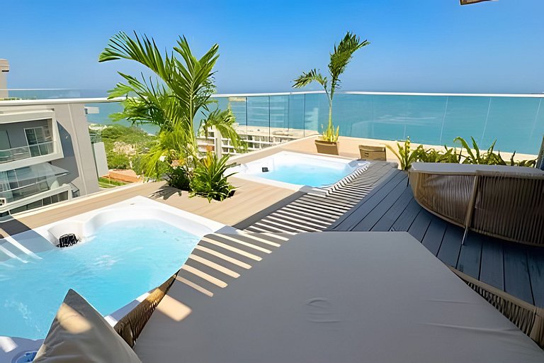 Bella Suite Playa Dormida 82S piscina vista al mar