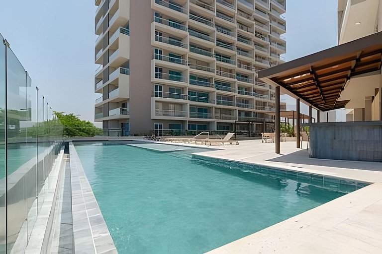 Bella Suite Playa Dormida 82S piscina vista al mar