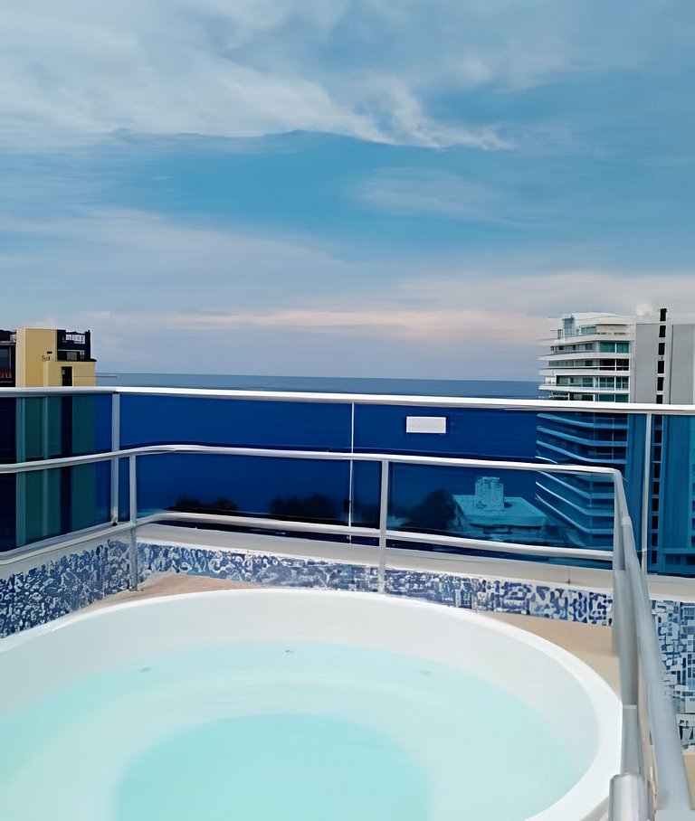 Tayrona Beach/Bello Apartamento/Balcón y piscina