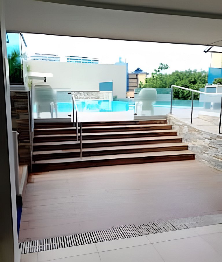 Tayrona Beach/Bello Apartamento/Balcón y piscina
