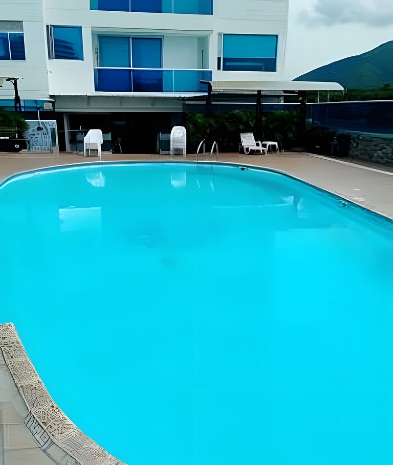 Tayrona Beach/Bello Apartamento/Balcón y piscina