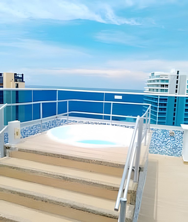 Tayrona Beach/Bello Apartamento/Balcón y piscina