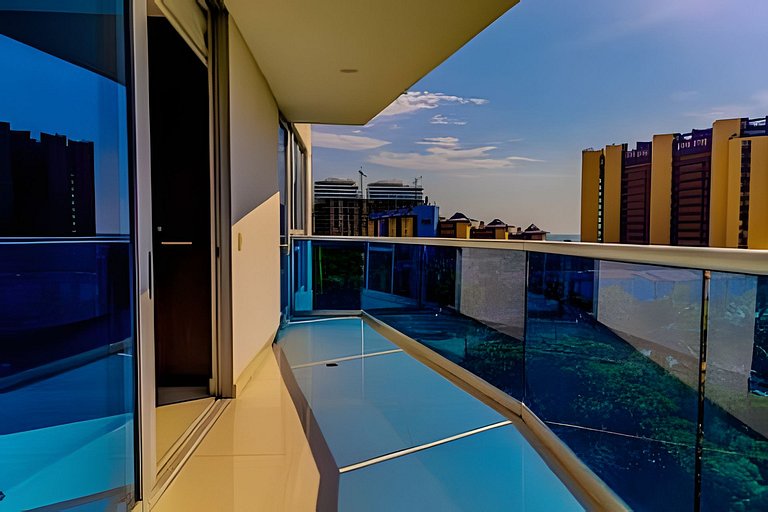 Tayrona Beach/Bello Apartamento/Balcón y piscina