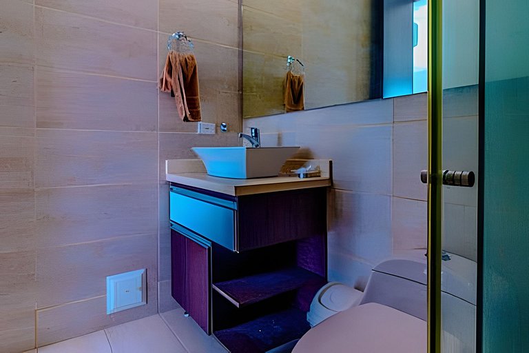 Tayrona Beach/Bello Apartamento/Balcón y piscina