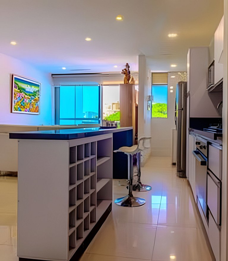 Tayrona Beach/Bello Apartamento/Balcón y piscina