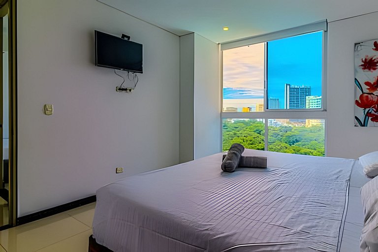 Cómodo apartamento con Vista al Mar Ocean 84