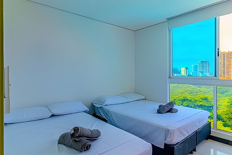Cómodo apartamento con Vista al Mar Ocean 84