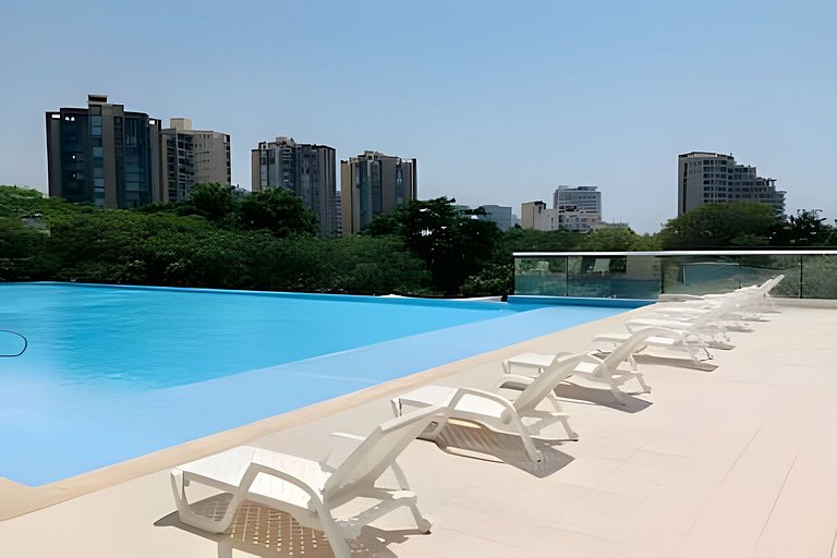 Cómodo apartamento con Vista al Mar Ocean 84