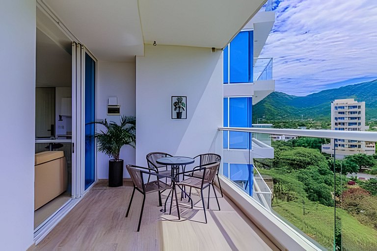 Cómodo apartamento con Vista al Mar Ocean 84