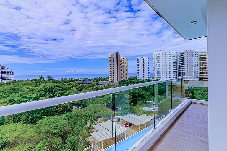 Cómodo apartamento con Vista al Mar Ocean 84