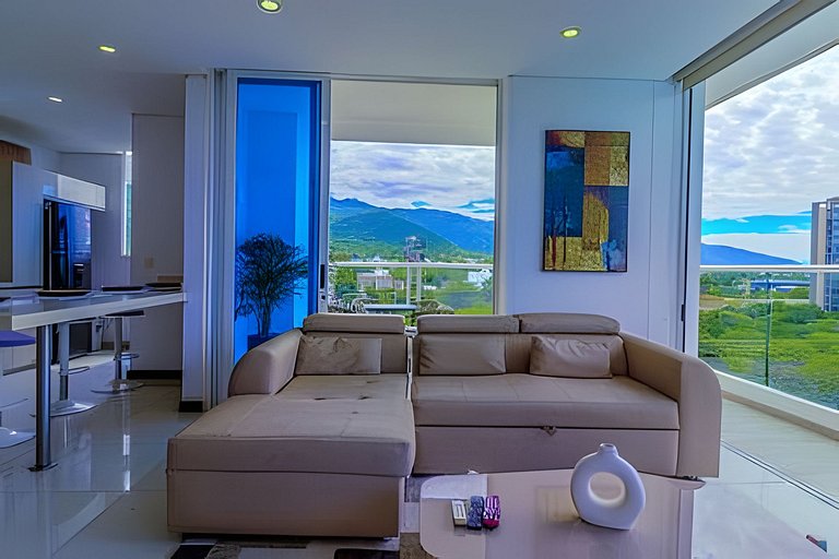 Cómodo apartamento con Vista al Mar Ocean 84