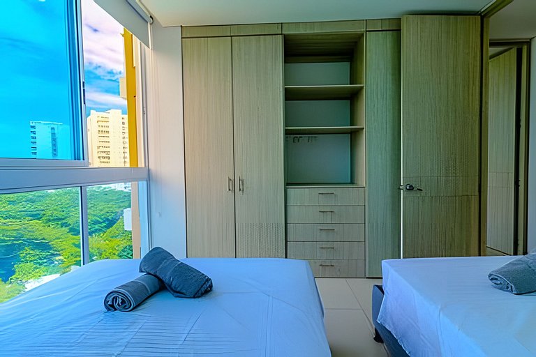 Cómodo apartamento con Vista al Mar Ocean 84